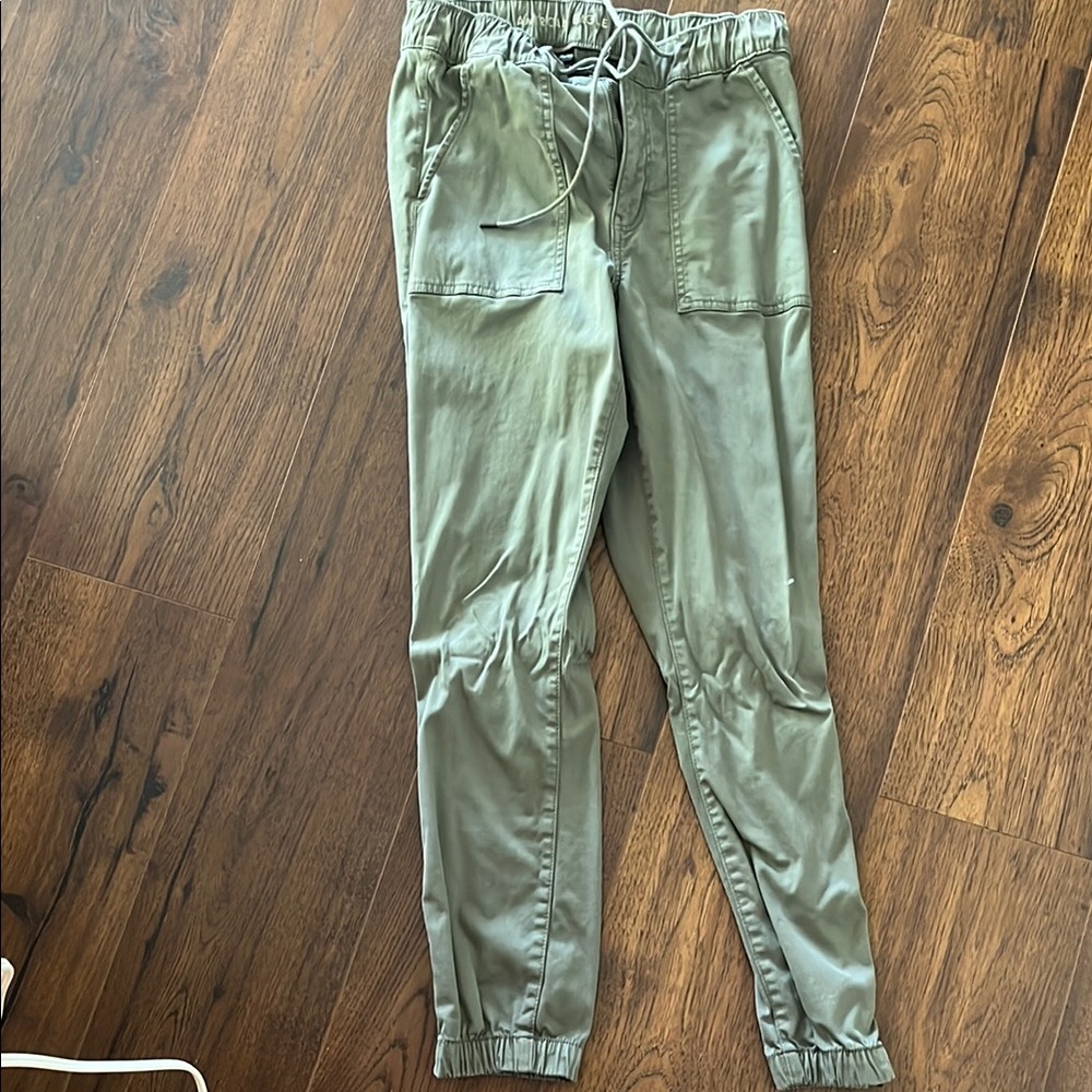 Olive Super Stretch pants